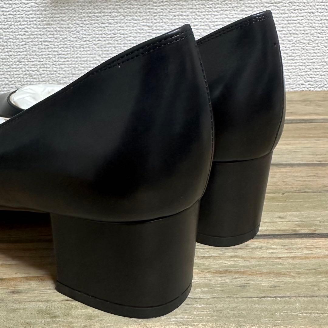 【新品未使用】ODETTE E ODILE SLブロックヒールパンプス 22.5