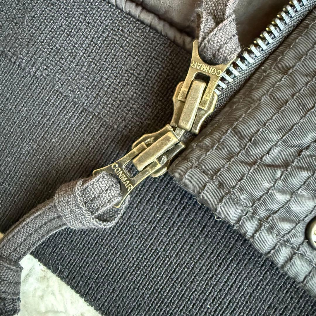 希少 g.o.a ゴア ミリタリー ボンバージャケット 中綿入り 2 黒 廃盤