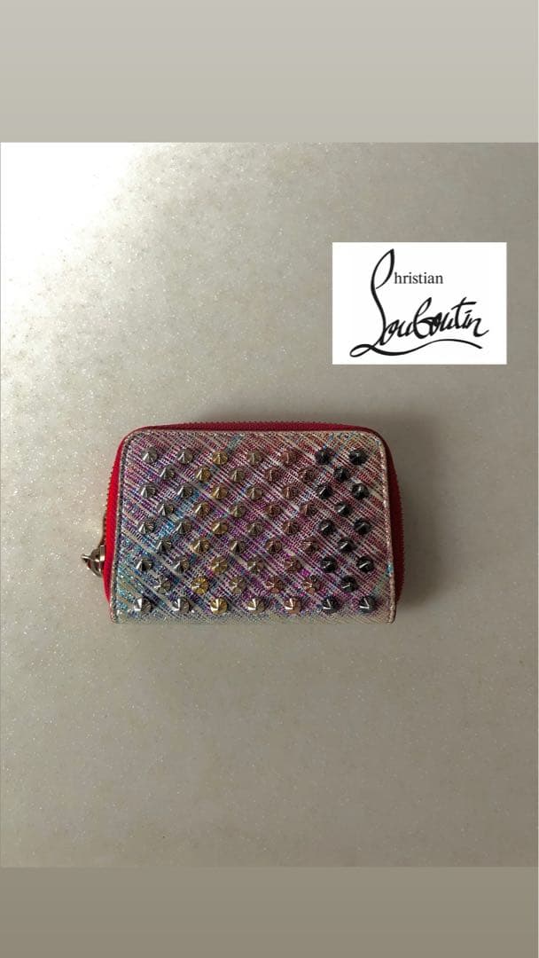 希少 Christian Louboutin マルチカラー ケース