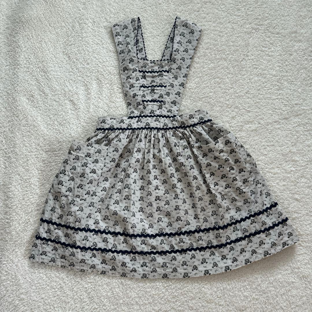 【美品】CARAMEL エプロンドレス　6y