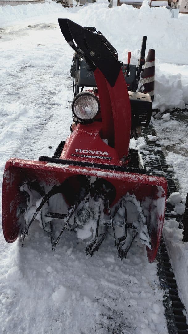 除雪機HONDA HS970SV カバー付き十勝池田発引取限定