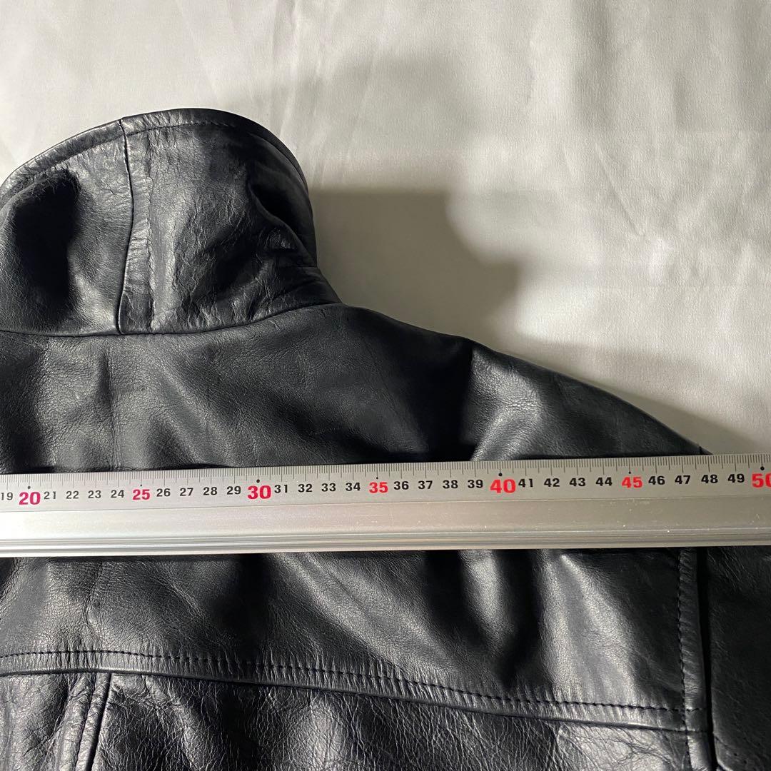 希少M Old Gap レザー カーコート Black