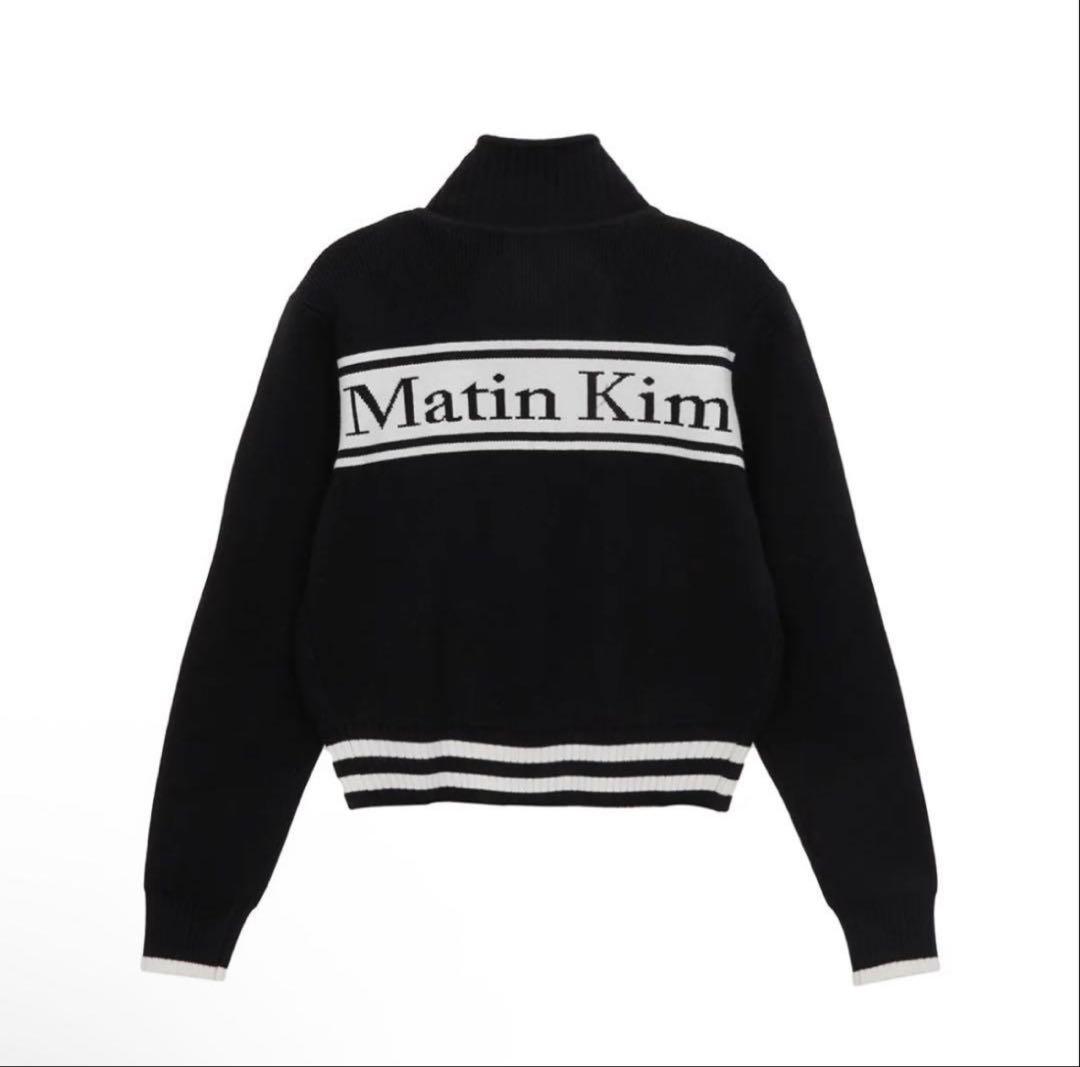 Matin Kim マーティン・キム ジップアップニット