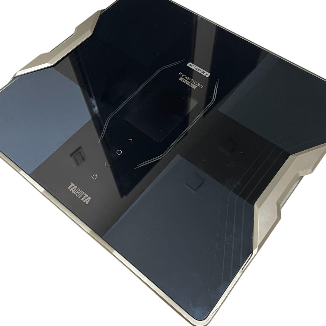 美品RD-917L(メタリックブラック) 体組成計インナースキャンデュアルタニタ