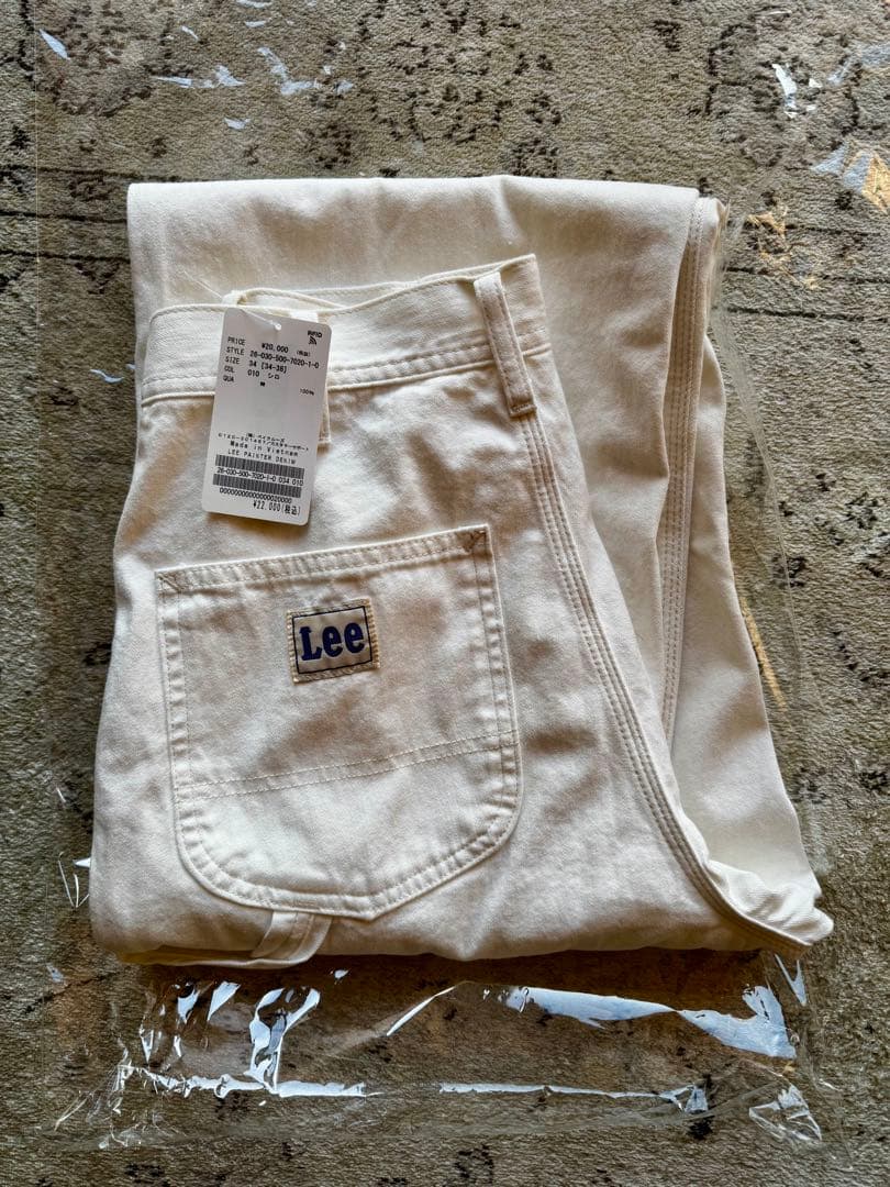 Deuxieme Classe Lee ペインターデニムパンツ　ホワイト　34