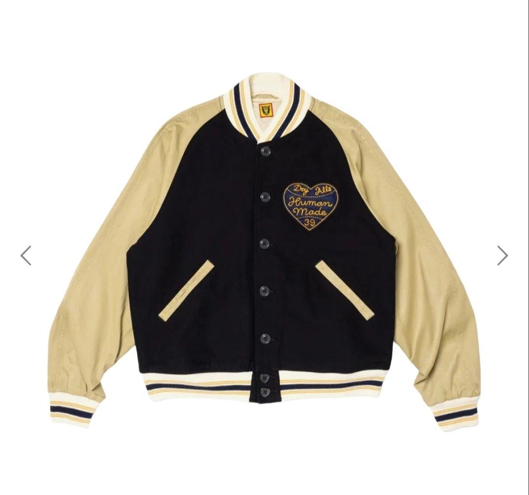 あ*ち様 正規品 極美品 HUMAN MADE Baseball Jacket
