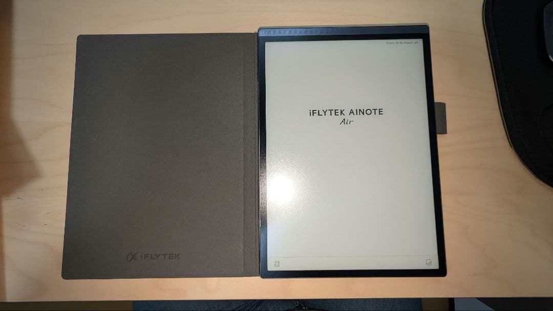 【美品】iFLYTEK AI Note Air2 録音・文字起こし、1月購入