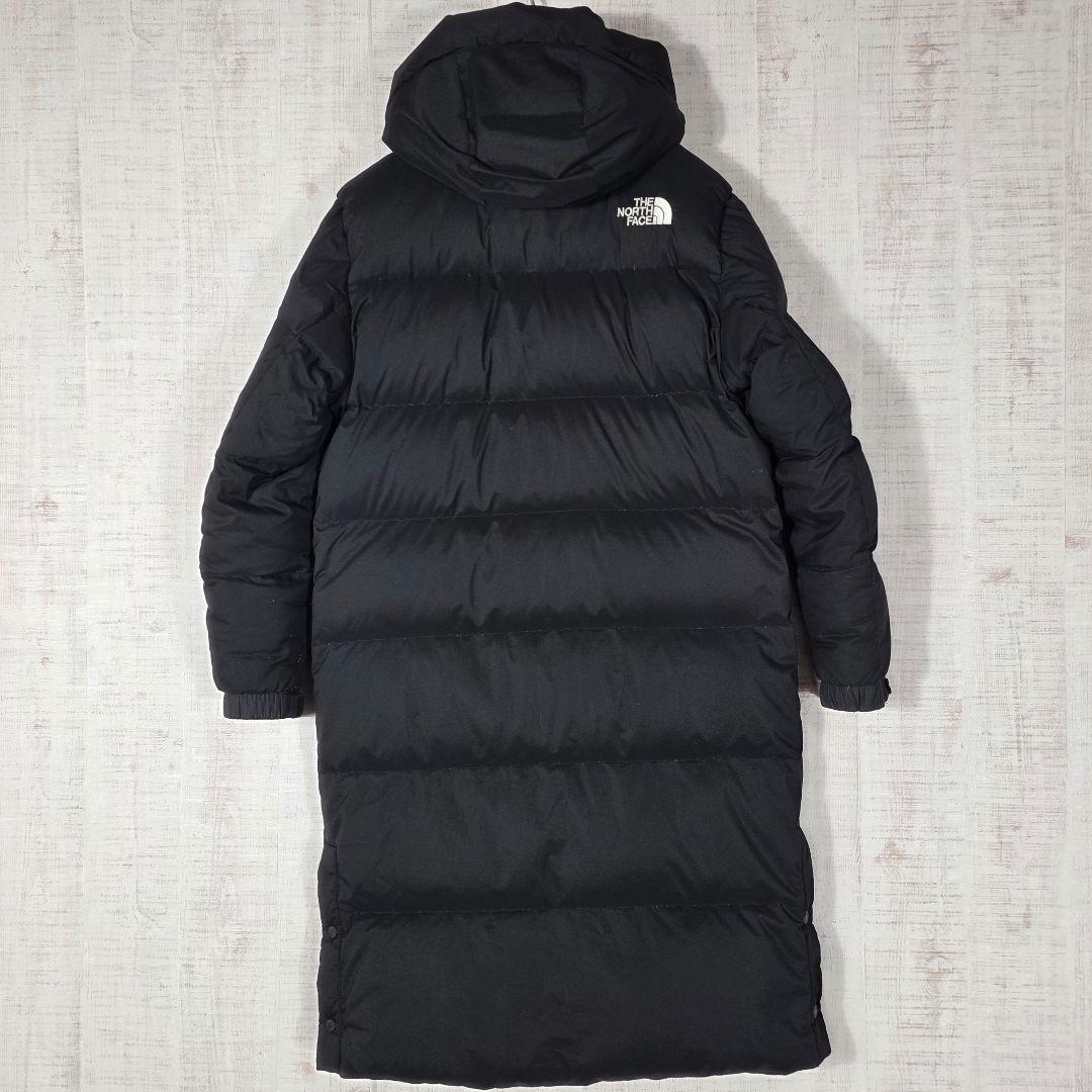 大人気 希少Lサイズ✨️ノースフェイス ロングダウンコート ベンチコート 黒