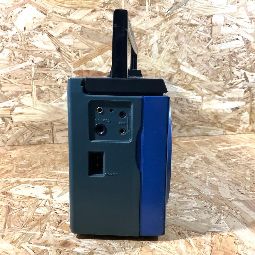 AIWA CS-J20 青 ラジカセ　AM・FM受信OK レトロ ジャンク
