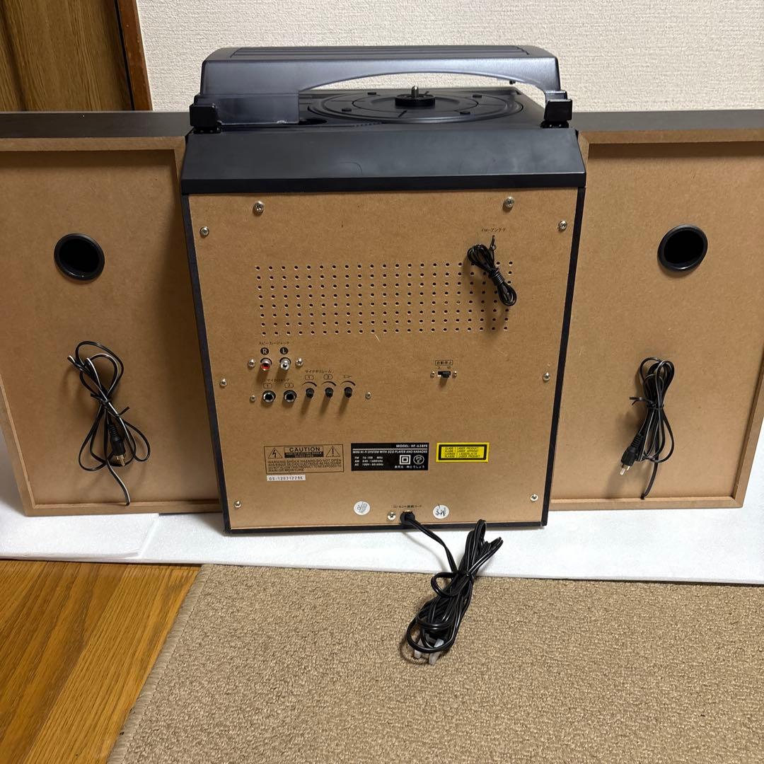 音楽センター ミニコンポ CDカセットデッキ