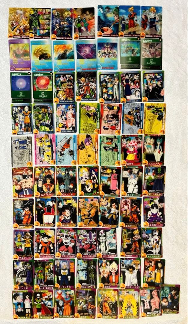 森永　ドラゴンボールZ ウエハースカード 第2弾 まとめ売り　71枚
