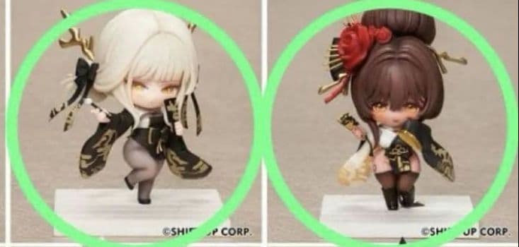 勝利の女神　NIKKE SDフィギュア デフォルメフィギュア　ブラン　ノワール