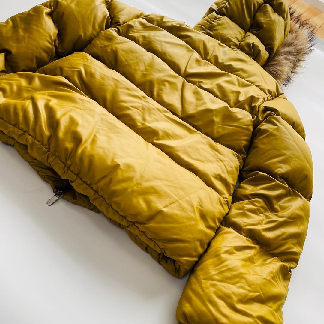 DUVETICA Adhara アダラ ラクーンファー ダウンジャケット 40