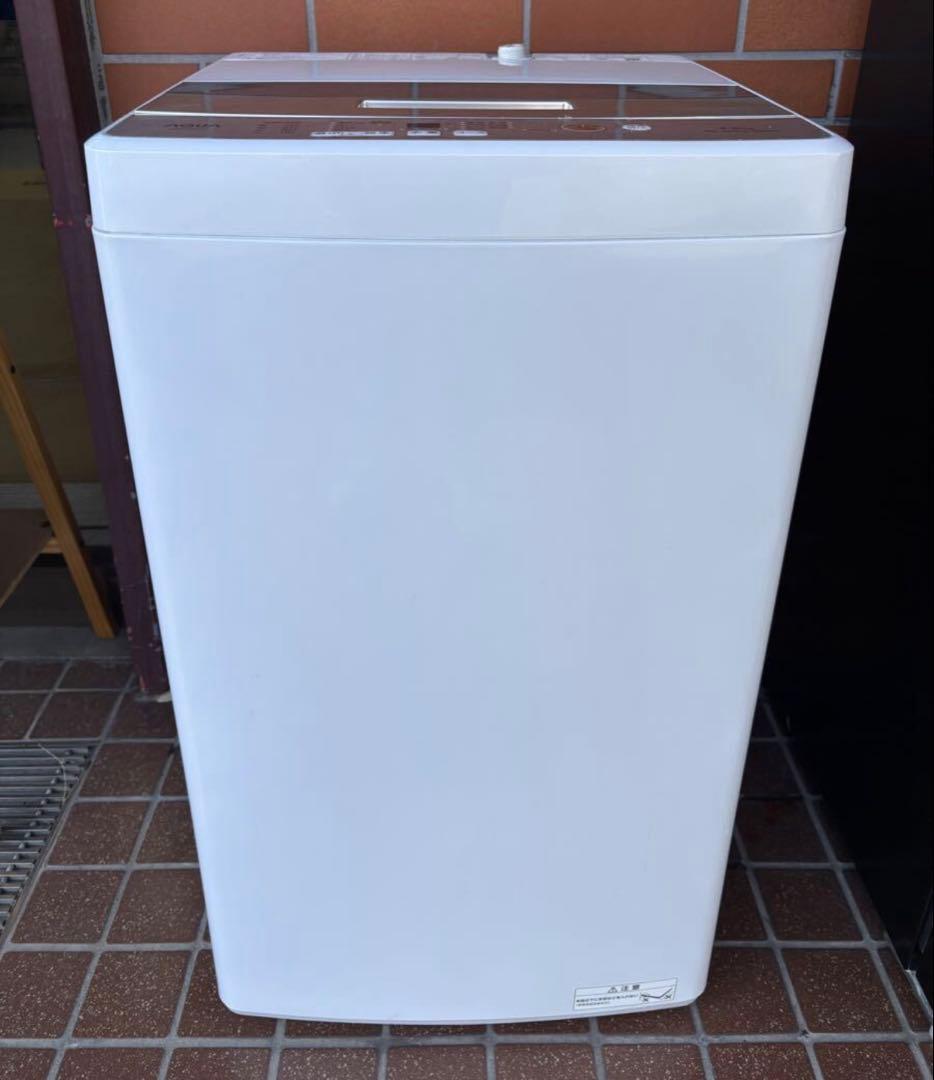 AQUA 全自動電気洗濯機 4.5kg AQW-S4M(W) 2023年製
