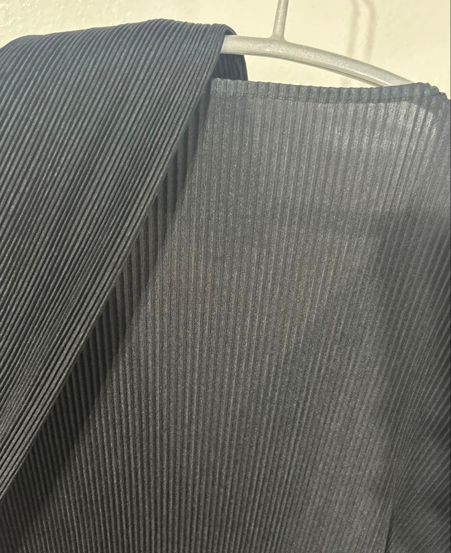 ISSEY MIYAKE FETE プリーツロングカーディガン