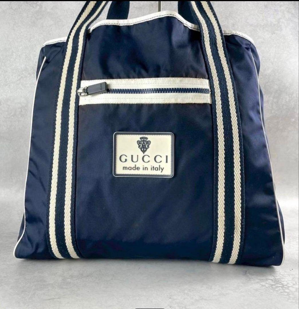 C*y様 GUCCI ネイビー トートバッグ