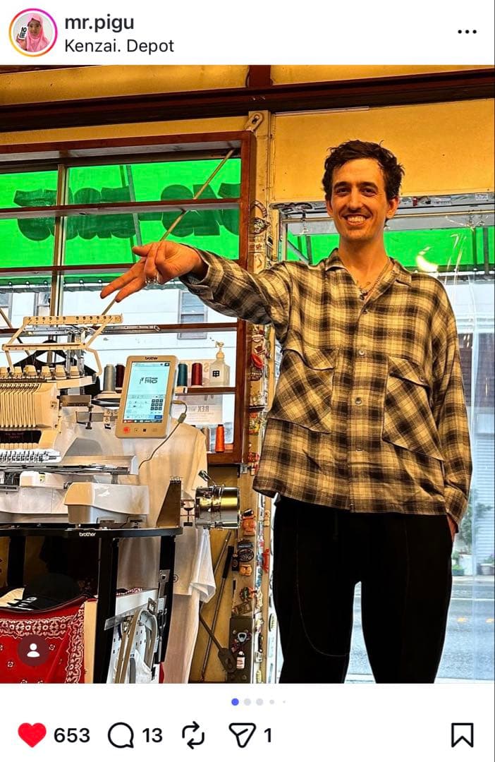 k*0様 10匣　tenbox ドラッグディーラーシャツ