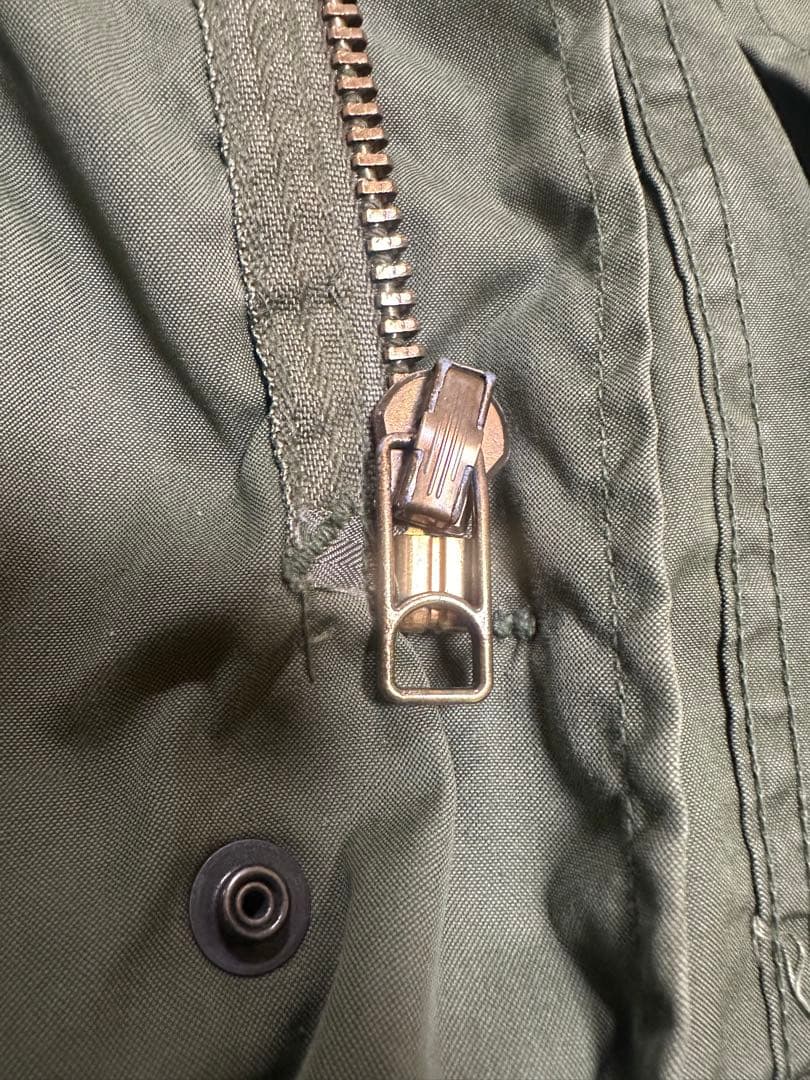 【米軍実物】M-65フィッシュテール　M-51フード付き　XL　70s