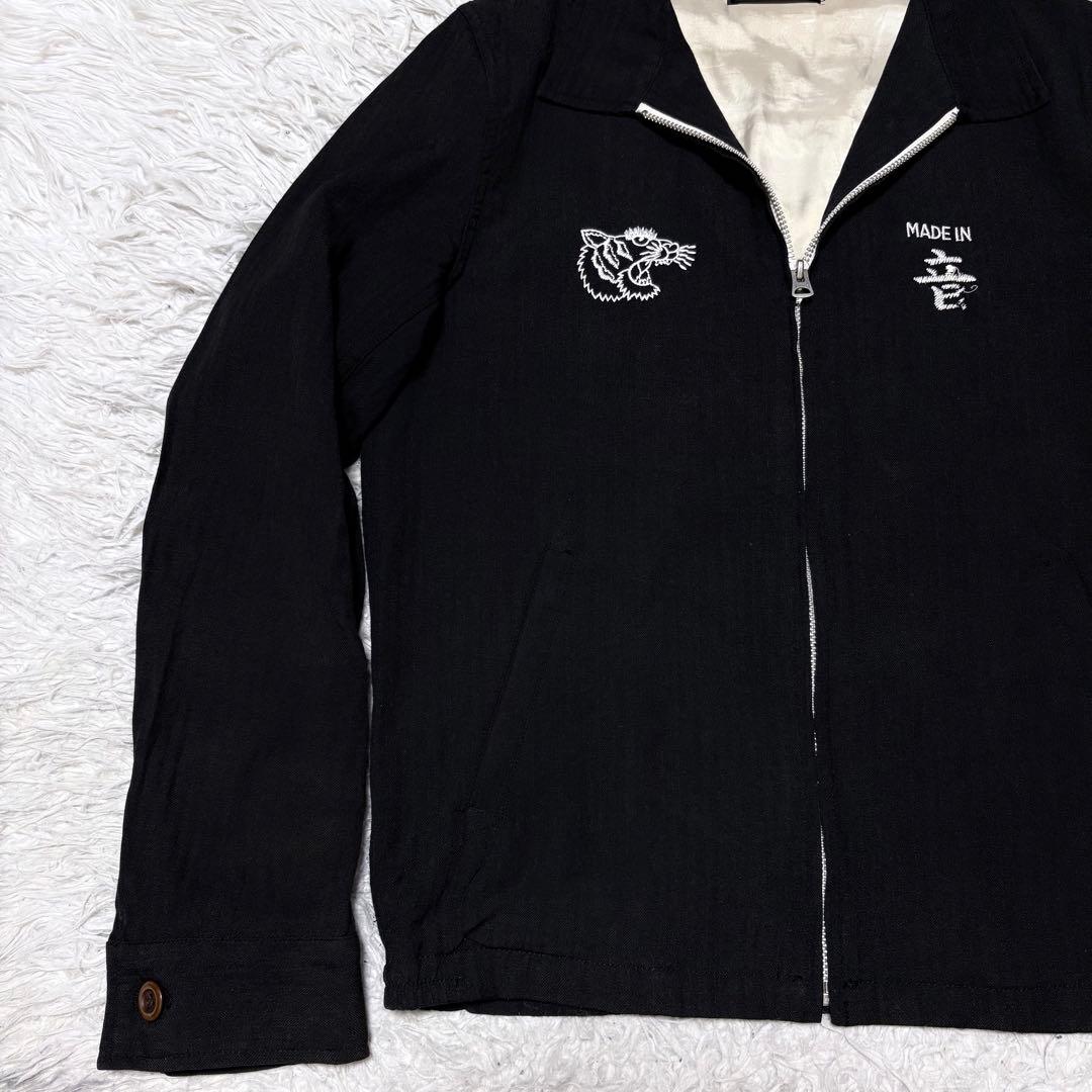 モンキーDルパン✨ルードギャラリー　音ジャン　ブラック刺繍