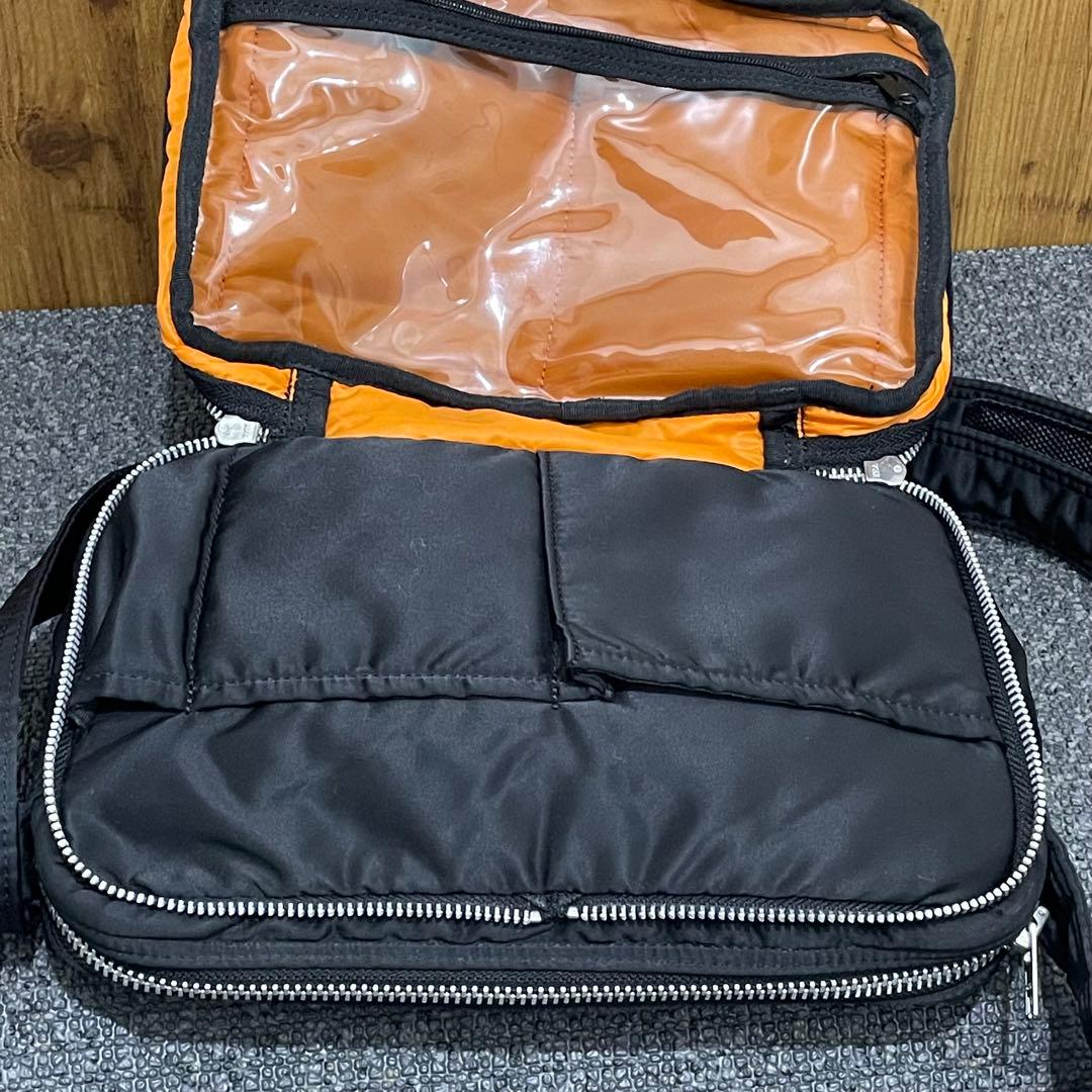 美品 廃盤品✨ PORTER タンカー ２層 ブラック ショルダーバッグ