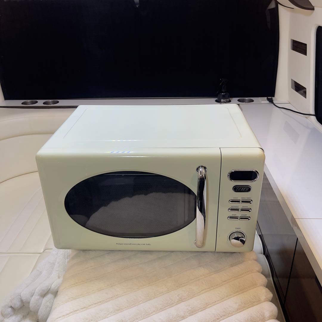 電子レンジ　LADONNA Toffy K-DR1 2021年製　ホワイト　美品