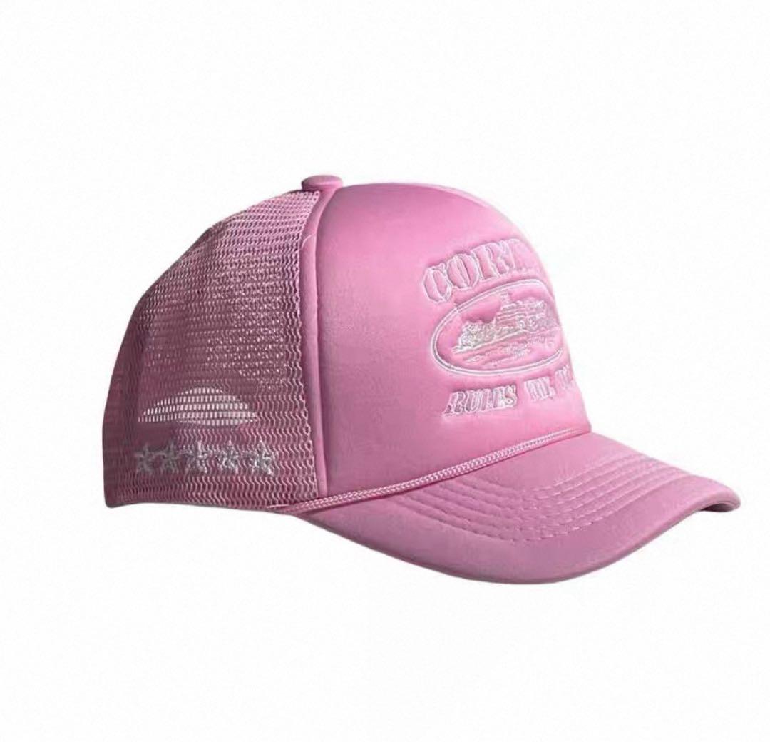 Corteiz コーテイズ メッシュ キャップ ピンク