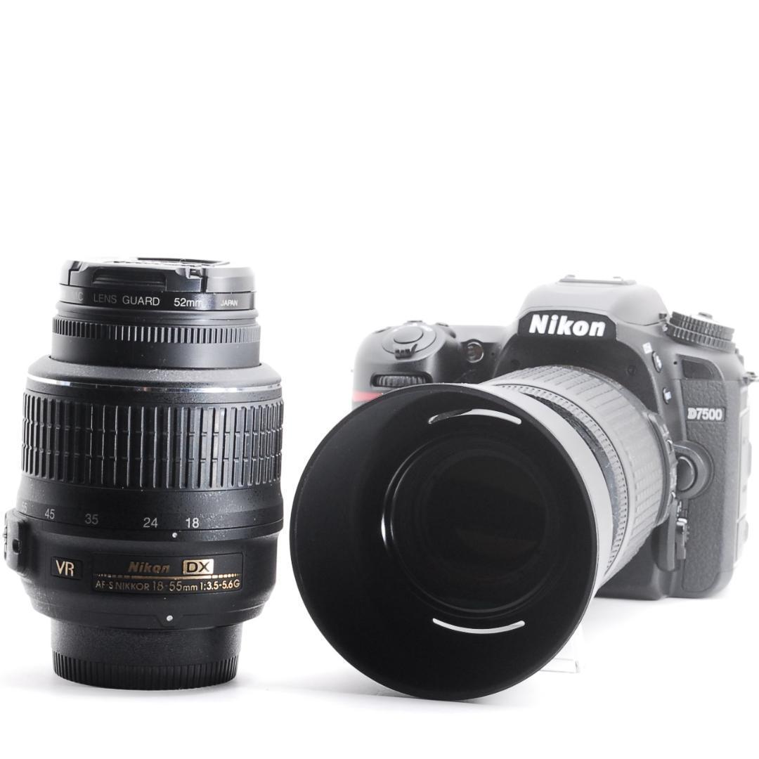 Nikon D7500 ダブルレンズセット VR付き 超高性能！