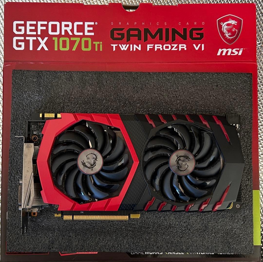 グラフィックボード・グラボ・ビデオカード MSI GTX 1070Ti