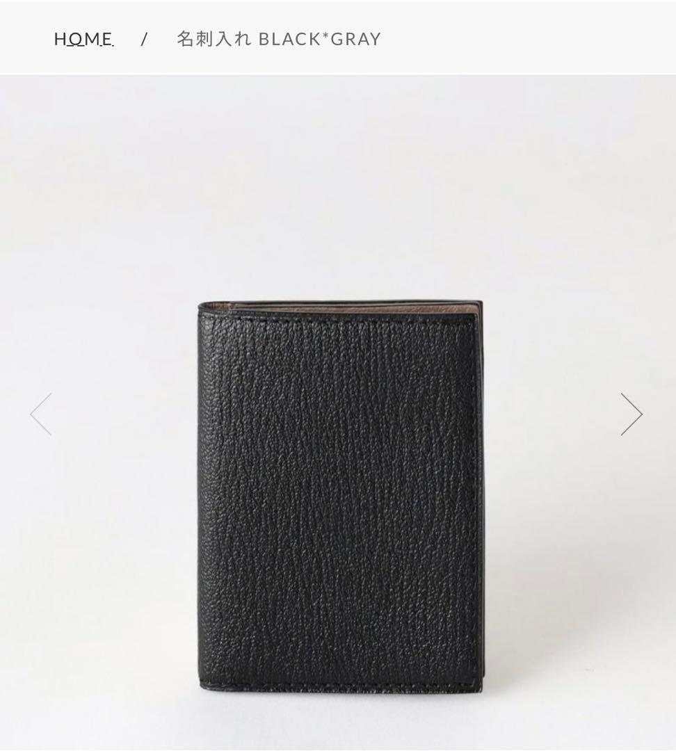 L'arcobaleno ラルコバレーノ 名刺入れ ブラック ビジネス レザー