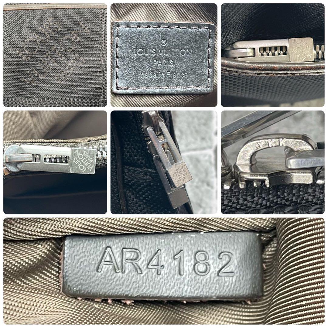 ベタなし✨ルイヴィトン ボディバッグ ダミエジェアン アクロバット ノワール