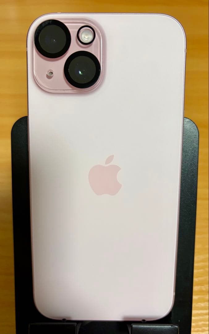 【フィルム&ケース付き】iPhone15 128GB ピンク SIMフリー