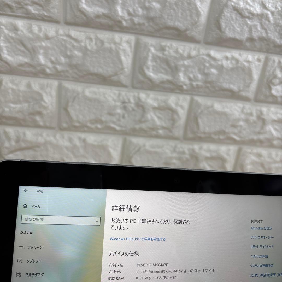Surface Go 1824 pentium 4415Yメモリ8GB#5257