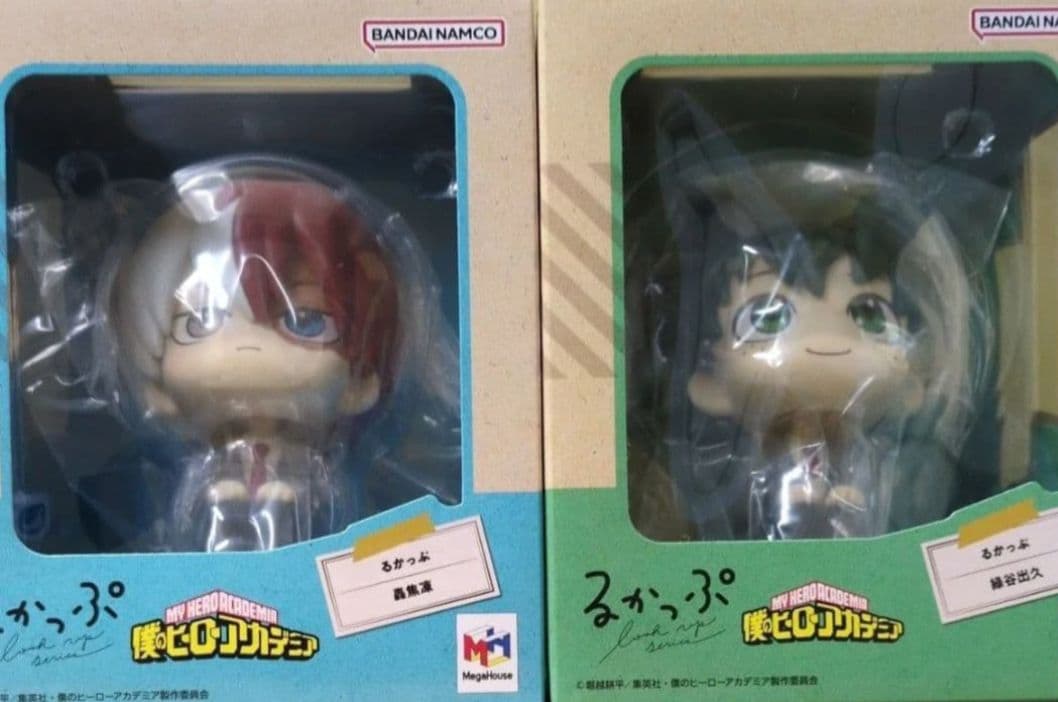 るかっぷ僕のヒーローアカデミアヒロアカ メガハウス 緑谷出轟焦凍