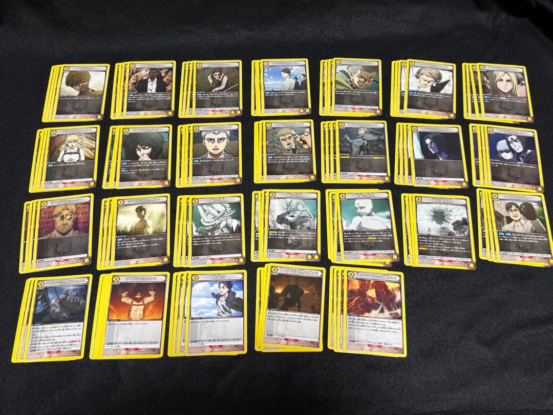 進撃の巨人 Vol.2 SR以下　4コン　ユニオンアリーナ