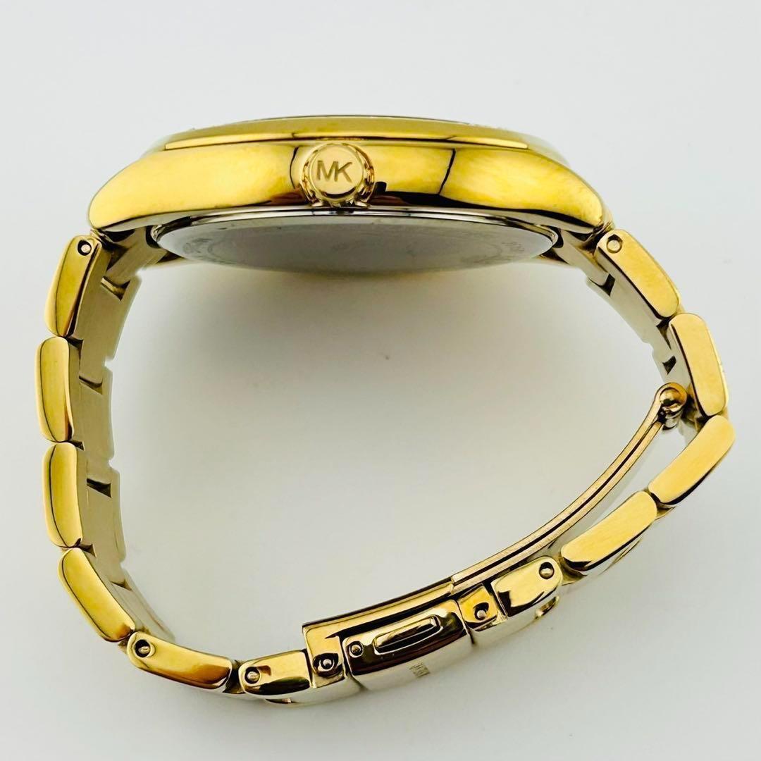 【希少/電池交換済】MICHAEL KORS 腕時計　ゴールド スモールセコンド