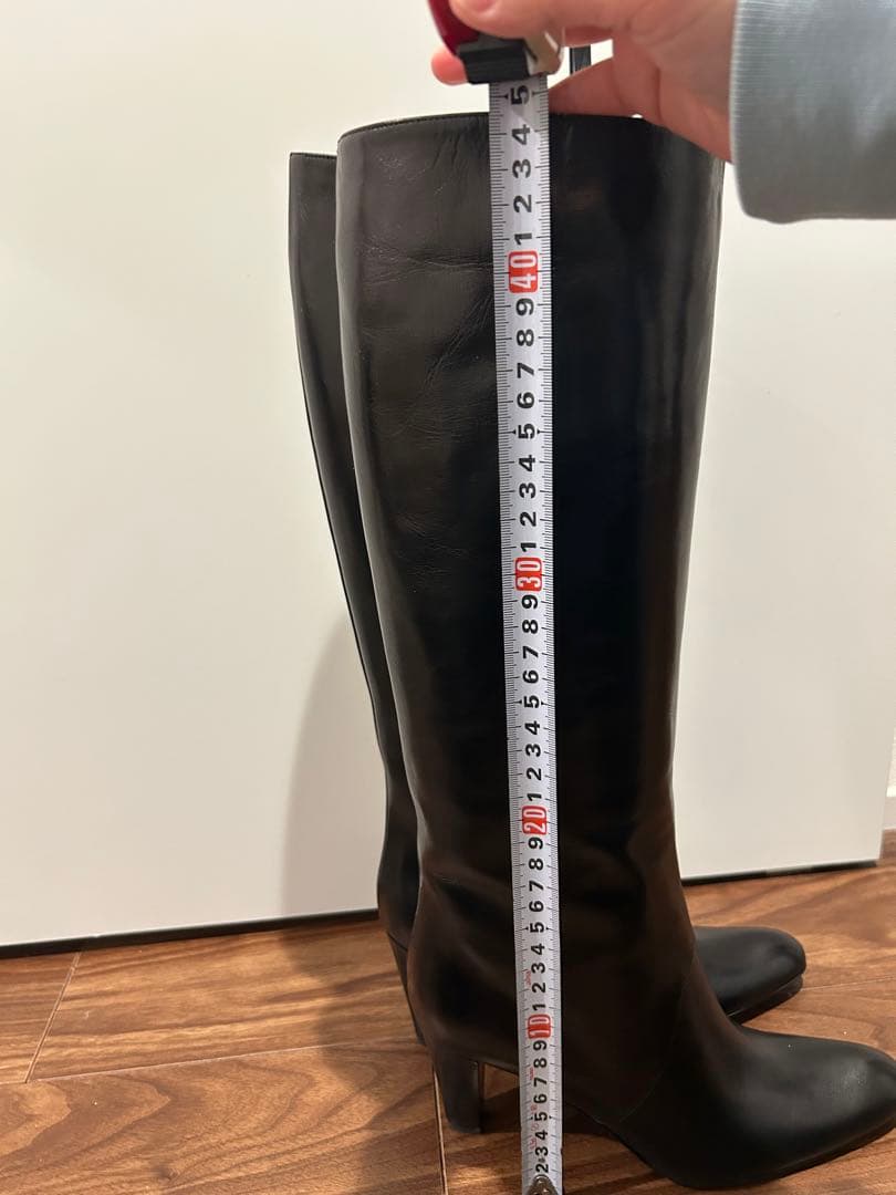 BRUNOMAGLI ブルーノマリ ロングブーツ36 ブラック イタリア製