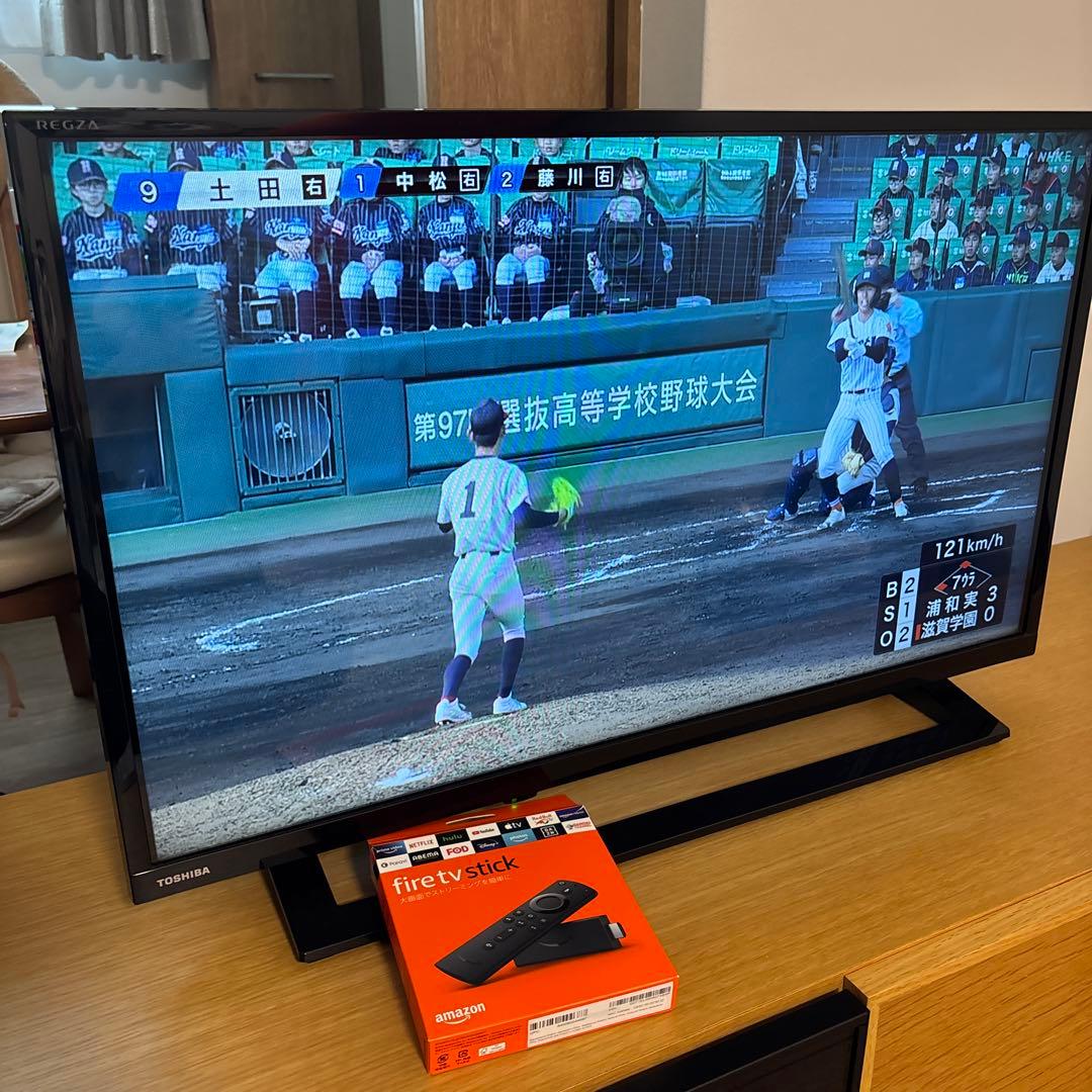 東芝　2019年製　32型液晶テレビ　32S22　 Fire TV Stick付