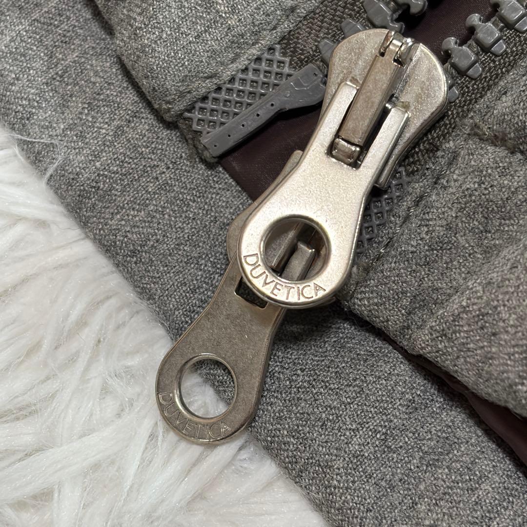 希少 デュベティカ ガニメダ ダウンコート カシミヤ混 40 ファー