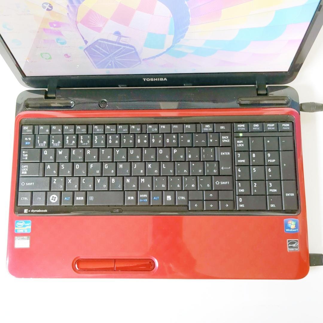 新品SSD爆速⭐メモリ6GBで快適♪⭐設定済で届いたらすぐ使える赤ノートパソコン