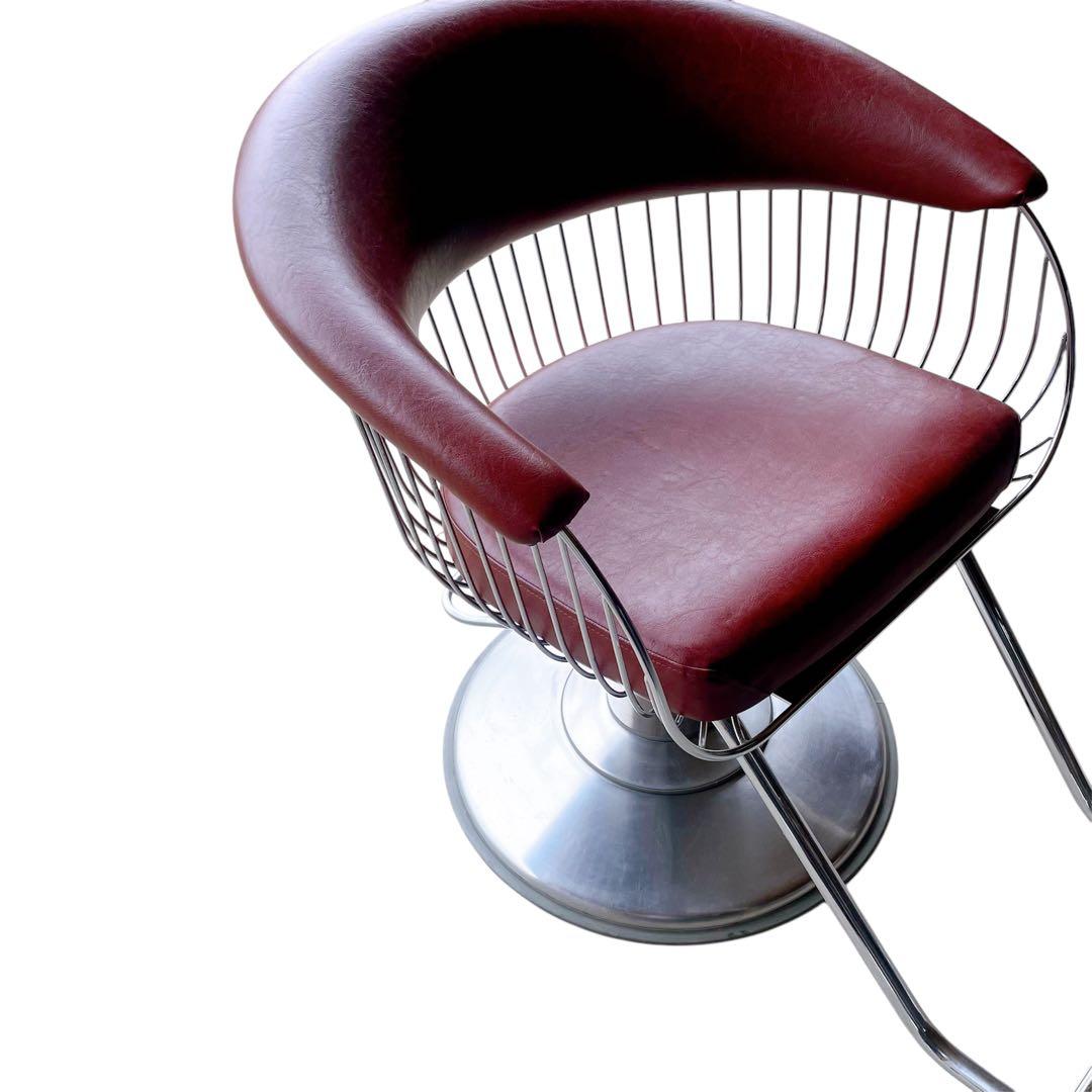 【美品】タカラベルモント　美容　カットイス　チェア　セットハープ　HARP