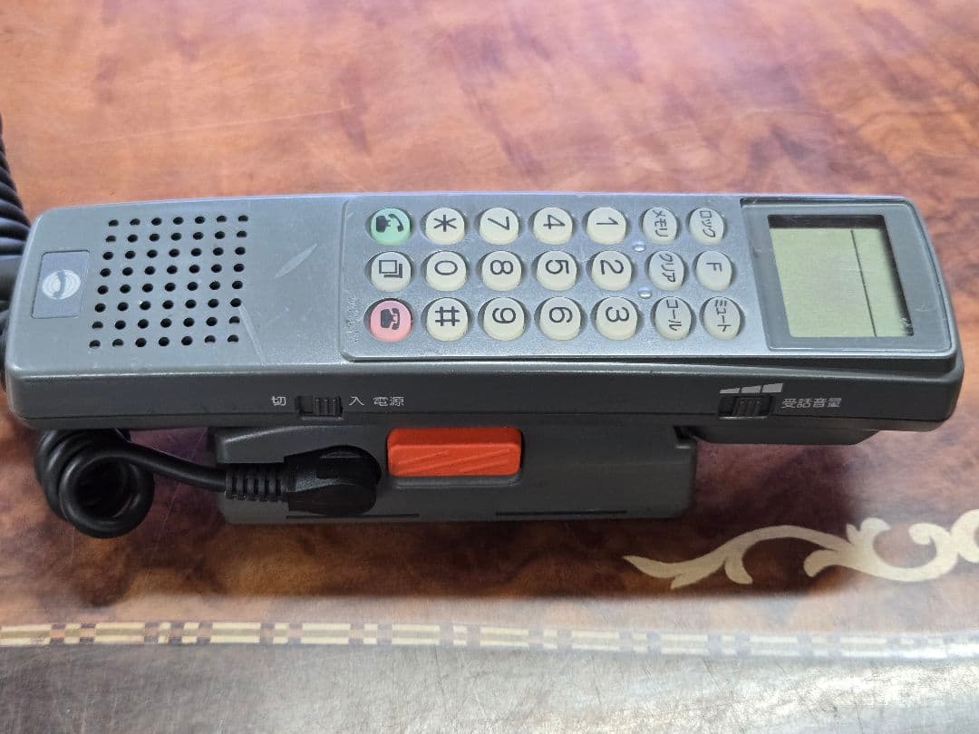 IDO 自動車電話ハンドセット MT10 検:ショルダーホンショルダーフォン