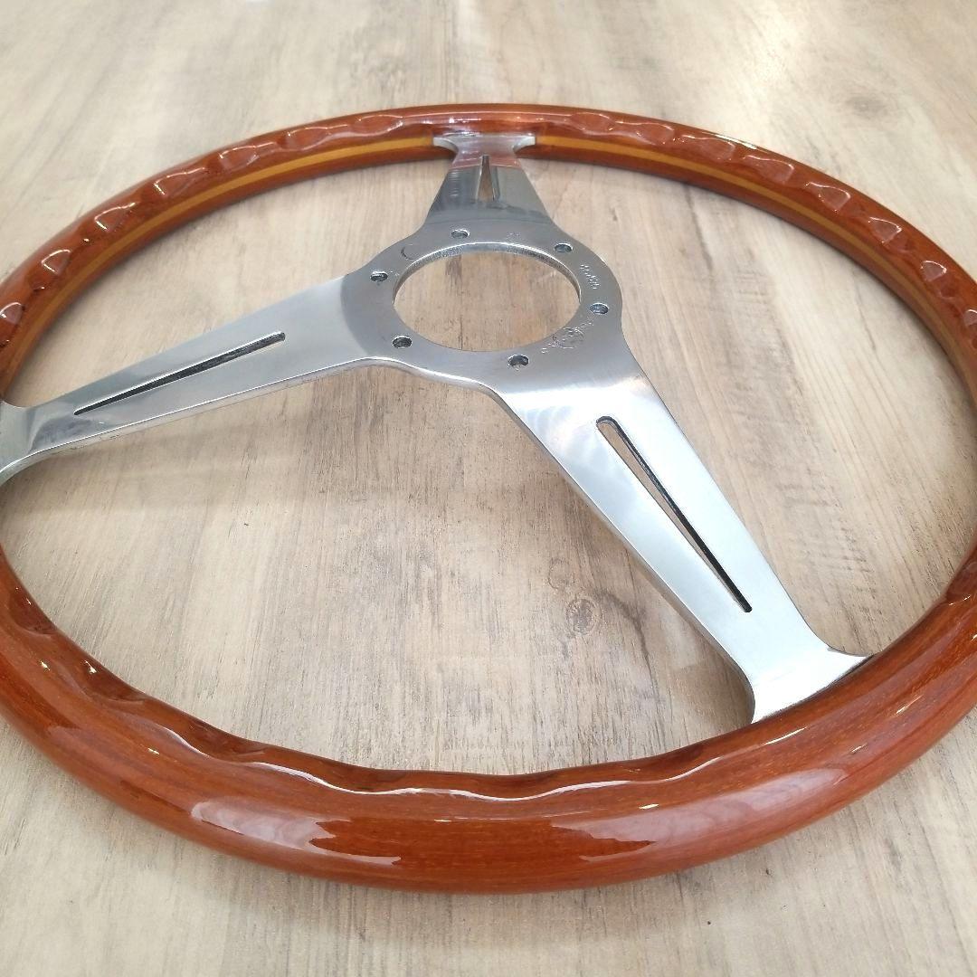 NARDI★ナルディクラシックウッドポリッシュ/ヴィンテージ【当時物】37Φ