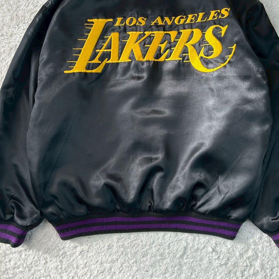 NBA Lakers レイカーズ ブルゾン ナイロンジャケット ブラック M
