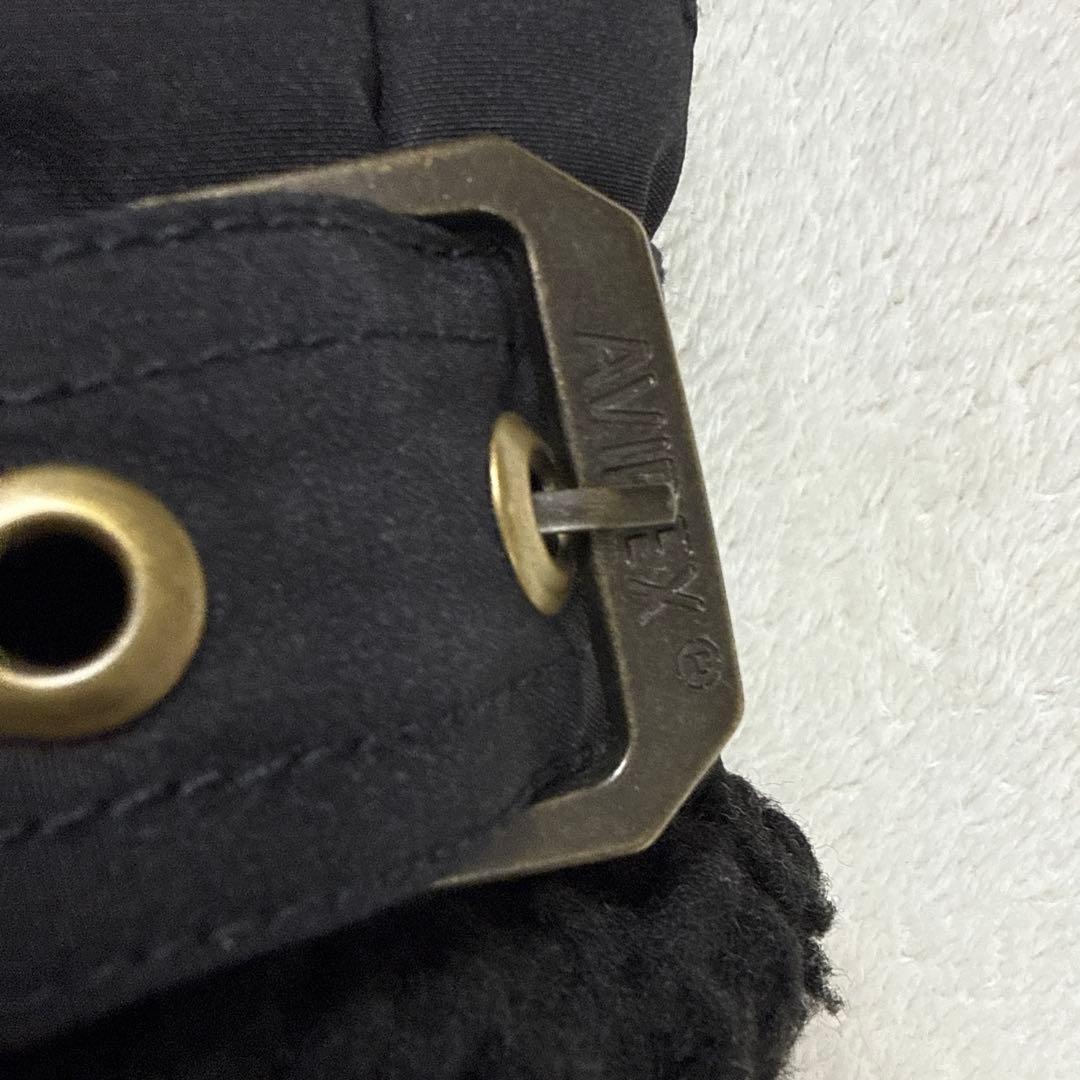 アヴィレックス　中綿ジャケット　ブラック　Lサイズ　美品