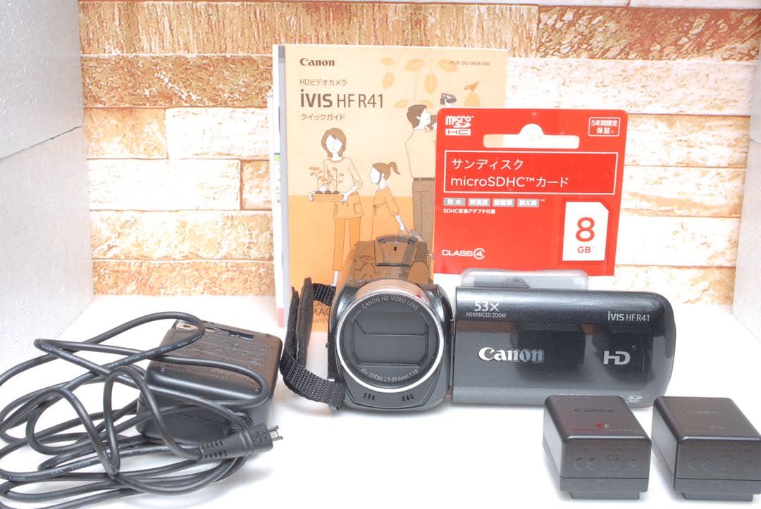 動作確認済 Canon iVIS HF R41 ビデオカメラ