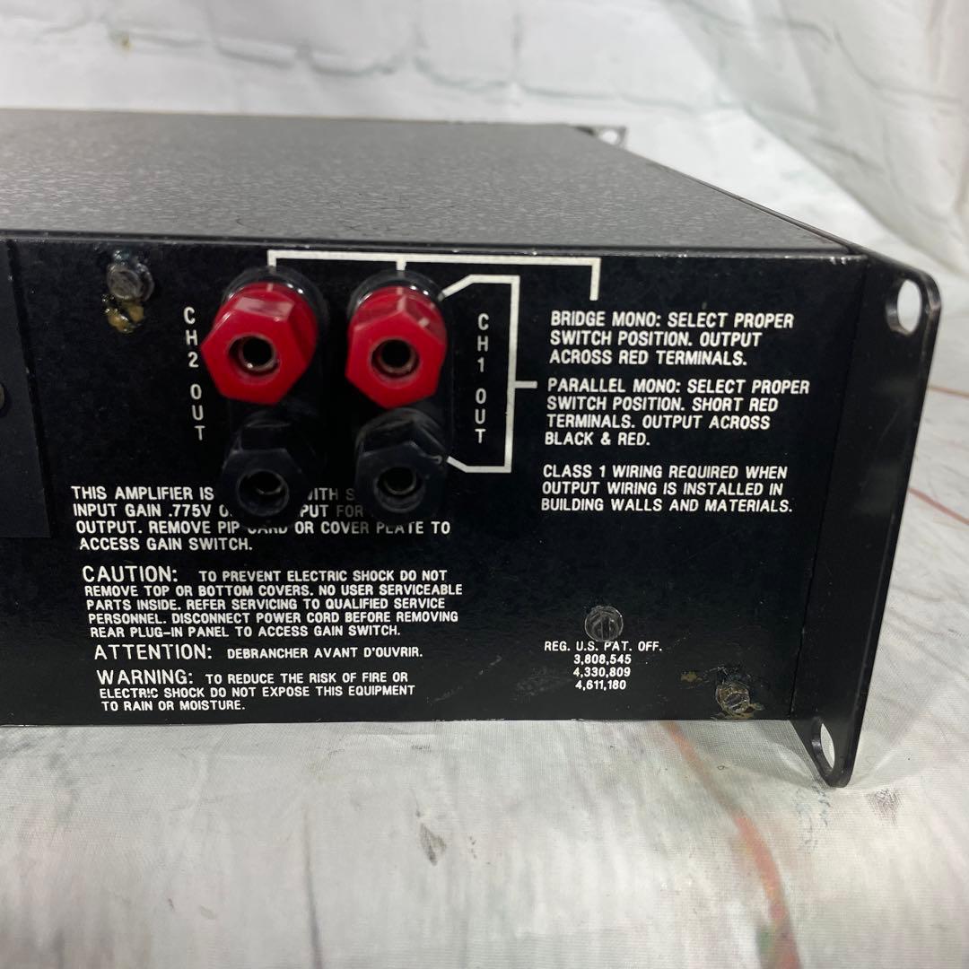 AMCRON micro-TECH 1200 パワーアンプ　送料込