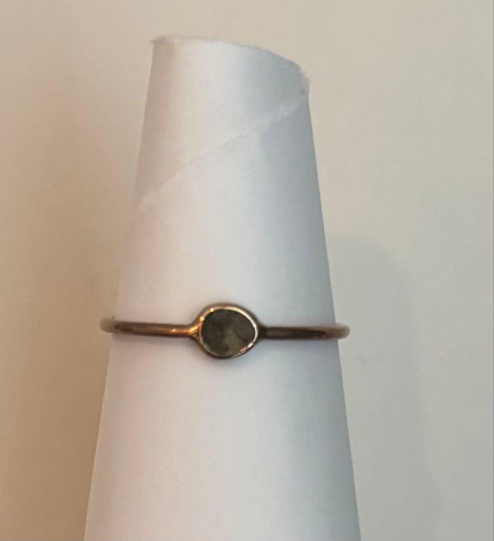 agete スタックリング ラブラドライト