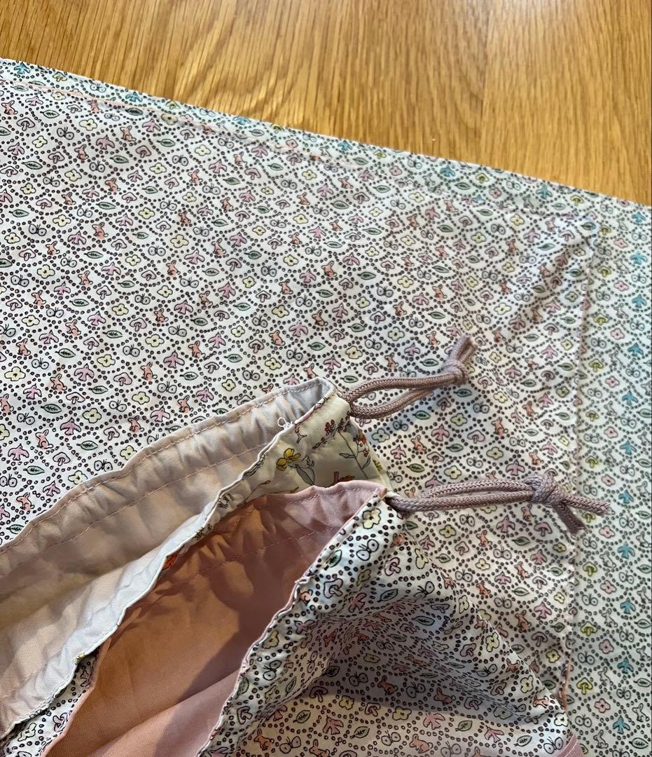 hachi＊リバティ生地使用＊巾着セット