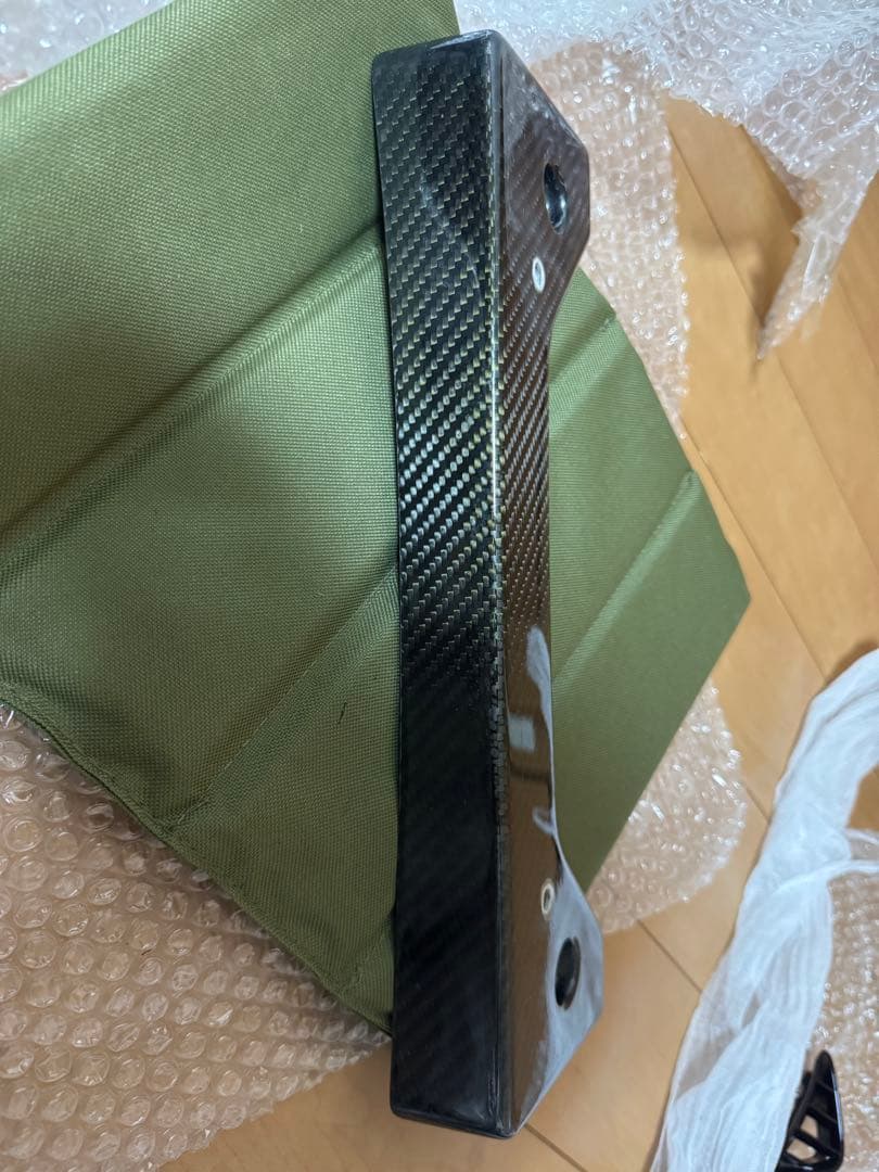 LEMS カーボンフロントナンバーベース　IS-F 20 IS レクサス