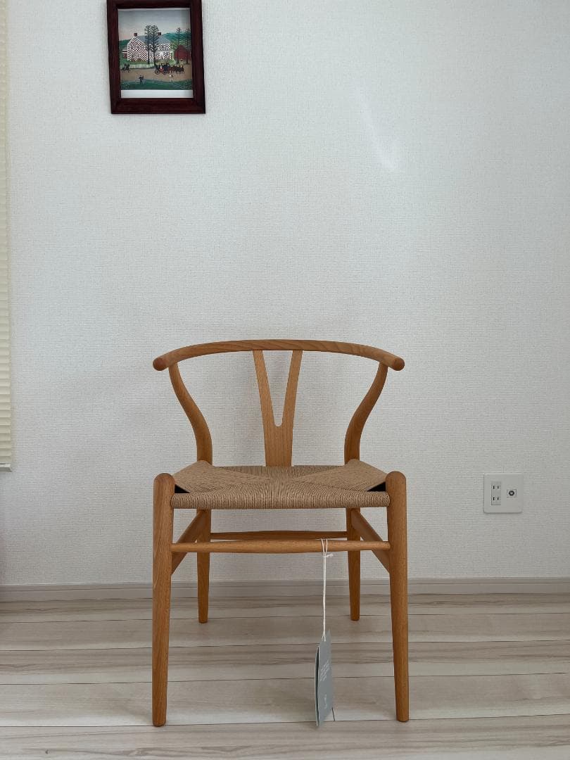 【未使用】カールハンセン Yチェア　ビーチ材、オイル仕上げ